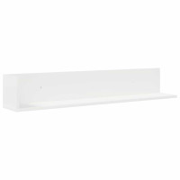 Produktbild för Vägghyllor 2 st vit 100x16,5x16,5 cm konstruerat trä