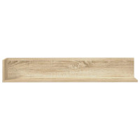Produktbild för Vägghyllor 2 st sonoma-ek 100x16,5x16,5 cm konstruerat trä