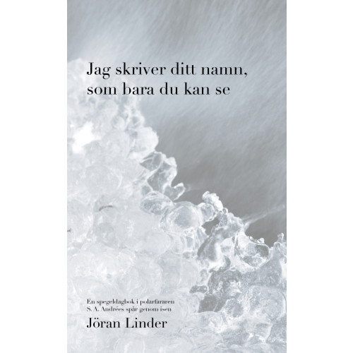 Jöran Linder Jag skriver ditt namn som bara du kan se : en spegeldagbok i polarfararen S. A. Andrées spår genom isen (bok, danskt band)