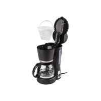 Produktbild för Tristar CM-1236 - kaffemaskin - mattsvart/rostfritt stål