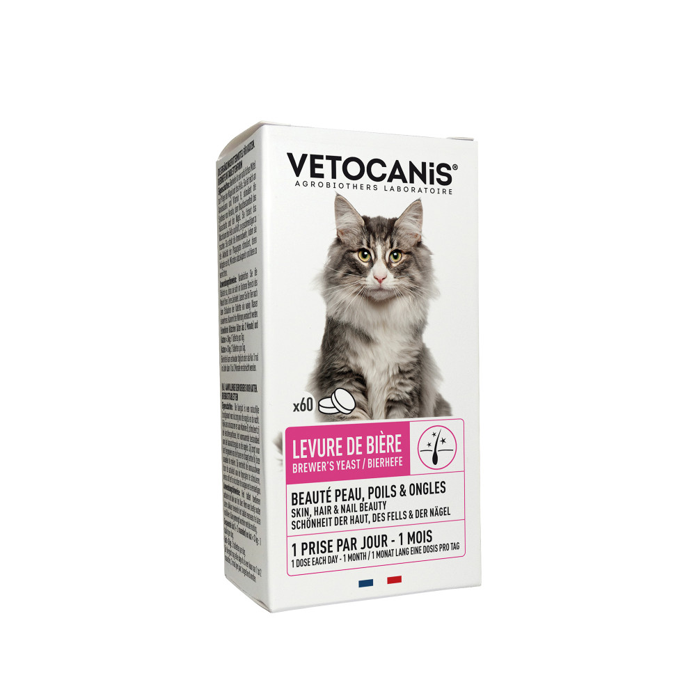 Produktbild för Tuggtabletter Jäst Vetocanis 60 st.