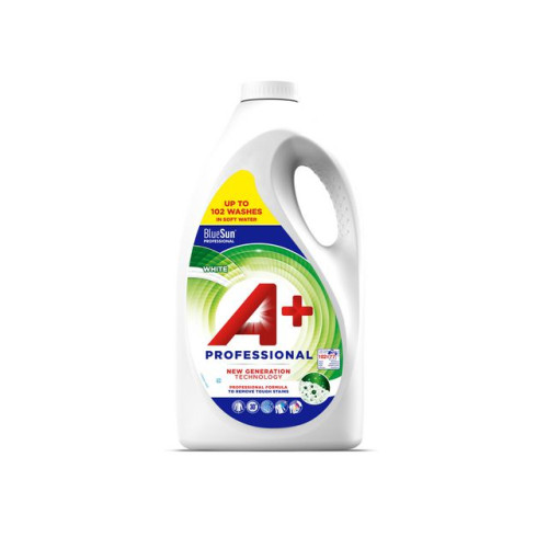 A+ Tvättmedel A+ Professional White 4,62L