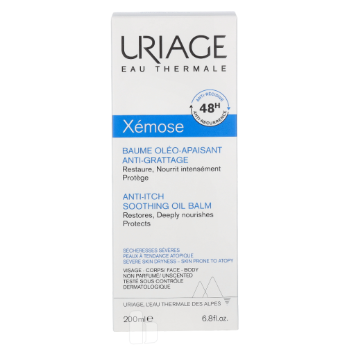 Uriage Uriage Xemose Anti-Itch Soothing Oil Balm 200 ml Unisex