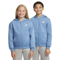 Produktbild för Nike Club Fleece Jacket Blue Junior