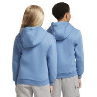 Produktbild för Nike Club Fleece Jacket Blue Junior