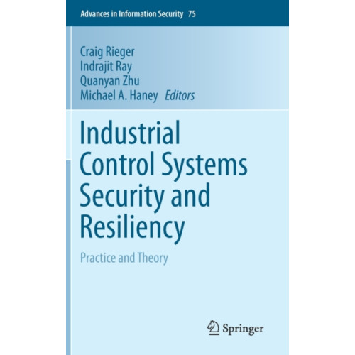 Springer Nature Switzerland AG Industrial Control Systems Security and Resiliency (inbunden, eng)