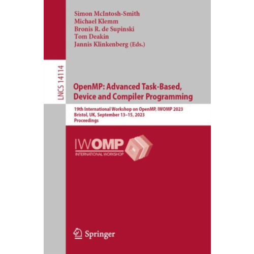 Springer International Publishing AG OpenMP: Advanced Task-Based, Device and Compiler Programming (häftad, eng)