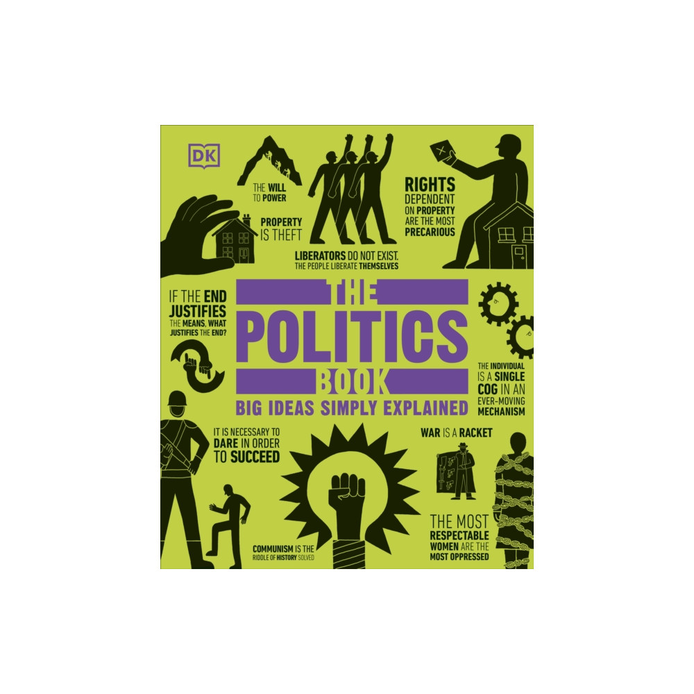 Produktbild för The Politics Book (inbunden, eng)
