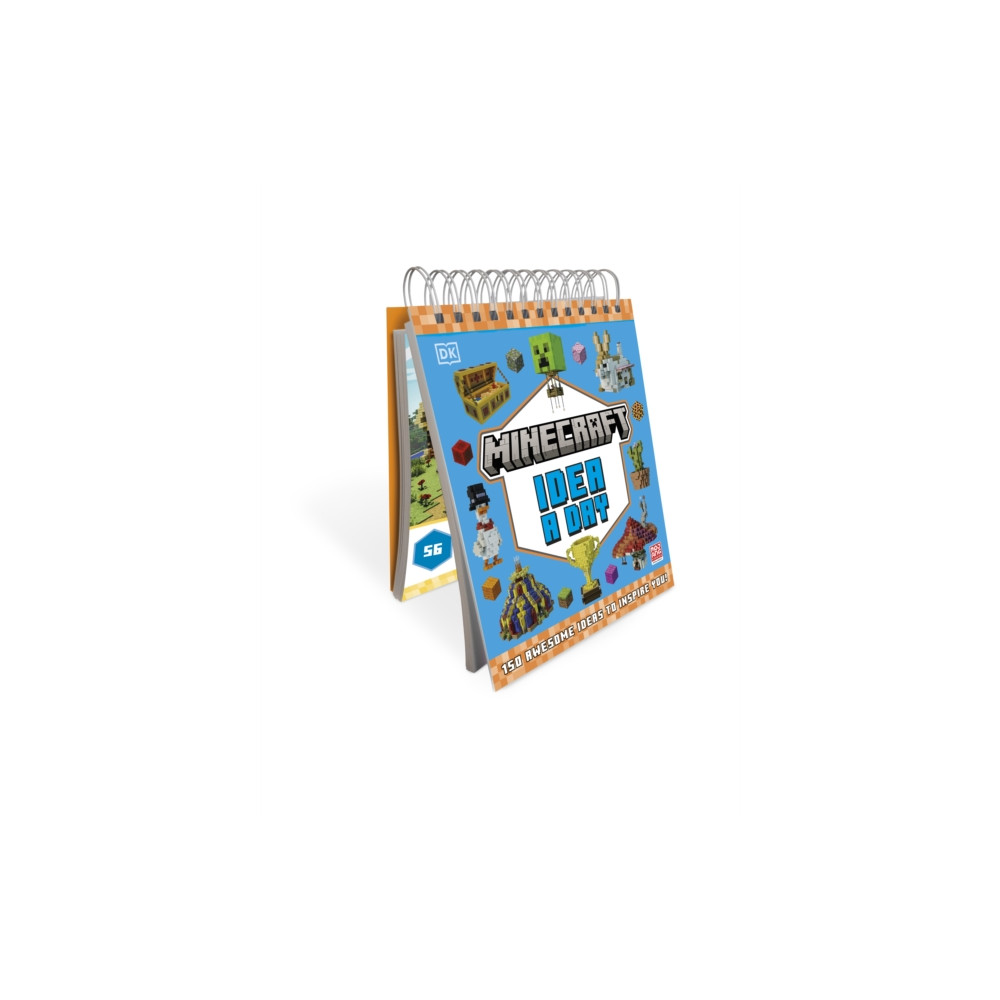 Produktbild för Minecraft Idea a Day (bok, spiral, eng)