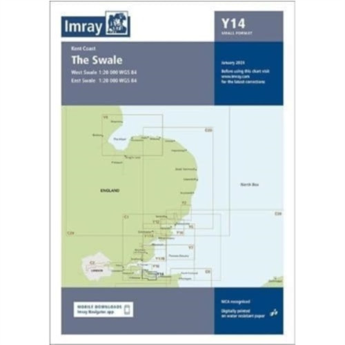 Imray, Laurie, Norie & Wilson Ltd Imray Chart Y14