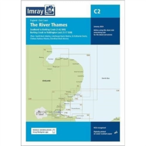 Imray, Laurie, Norie & Wilson Ltd Imray Chart C2