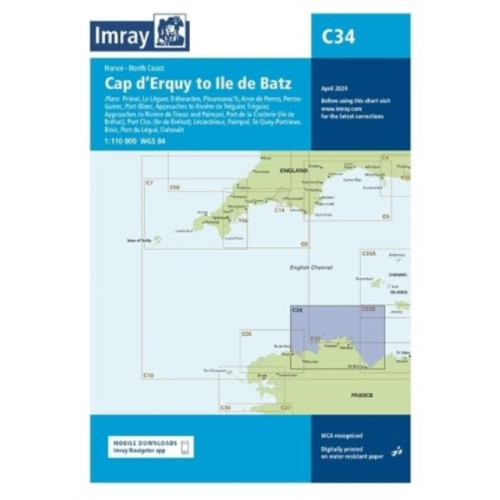 Imray, Laurie, Norie & Wilson Ltd Imray Chart C34