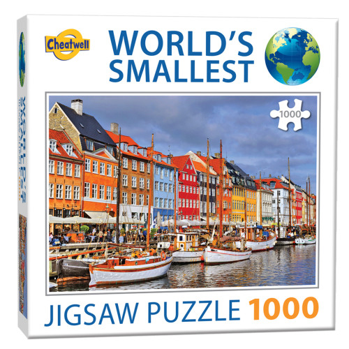 Frogs and Dogs Pussel 1000bit World's Smallest Copenhagen