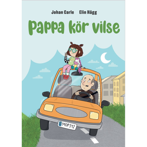 Johan Carle Pappa kör vilse (inbunden)