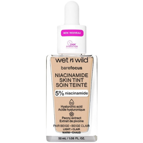 Wet n Wild Bare Focus Niacinamide Skin Tint 32ml - Fair Beige