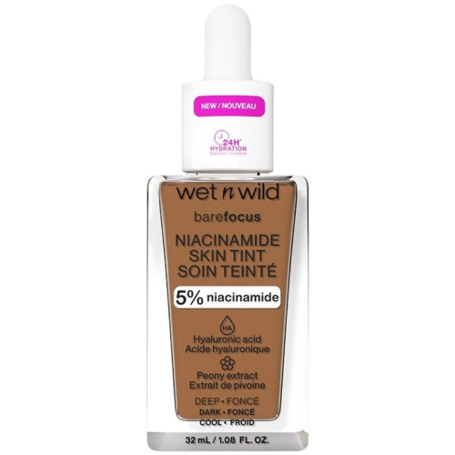 Wet n Wild Bare Focus Niacinamide Skin Tint 32ml - Deep