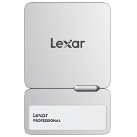 Produktbild för Lexar Professional Go SL400S SSD, USB3.2 Gen2 up to R1050/W1000 with Hub, 2TB