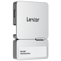 Produktbild för Lexar Professional Go SL400S SSD, USB3.2 Gen2 up to R1050/W1000 with Hub, 2TB