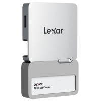 Produktbild för Lexar Professional Go SL400S SSD, USB3.2 Gen2 up to R1050/W1000 with Hub, 2TB