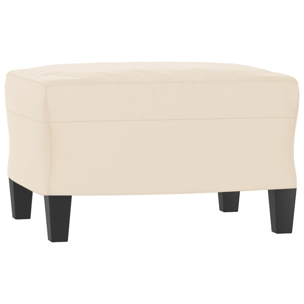 Produktbild för 3-sitssoffa beige 180 cm mikrofibertyg