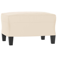 Produktbild för 3-sitssoffa beige 180 cm mikrofibertyg