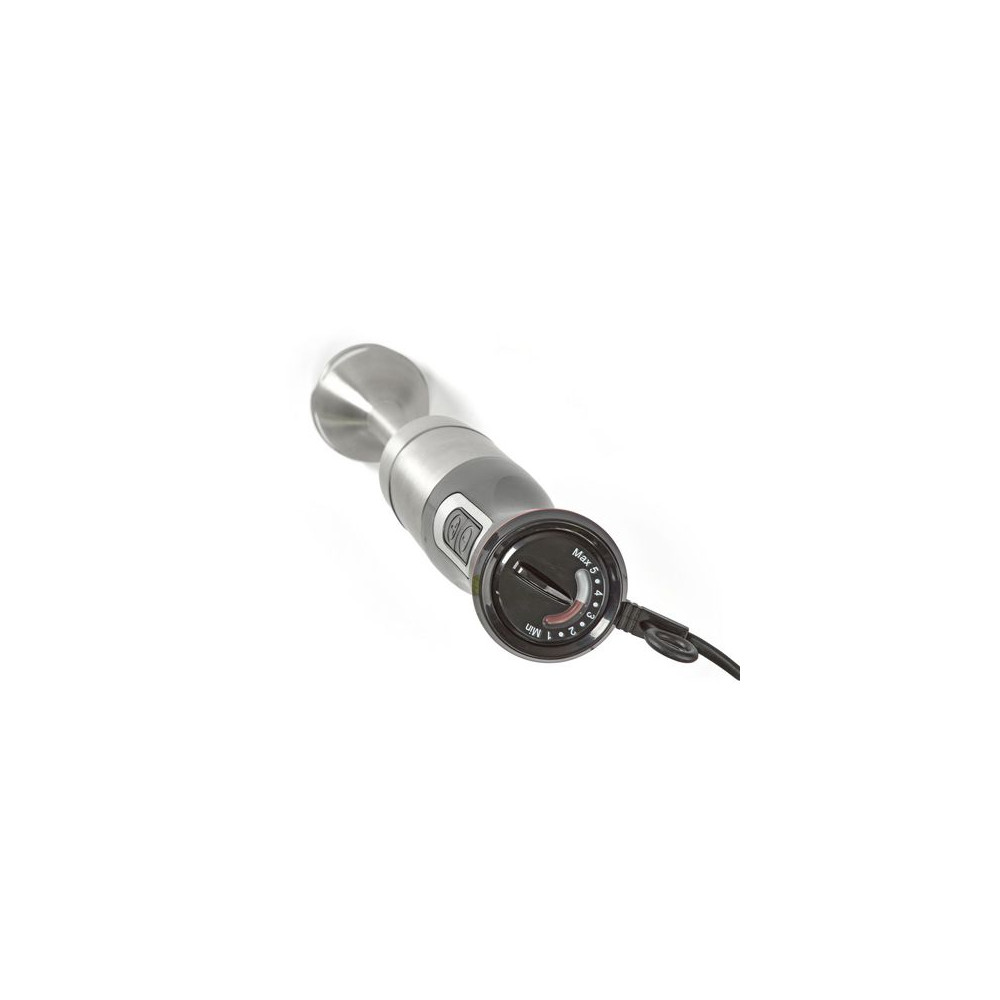 Produktbild för Stavmixerset NEDIS 800W alu/svart