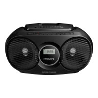 Produktbild för Philips CD Soundmachine AZ215B - boombox - CD