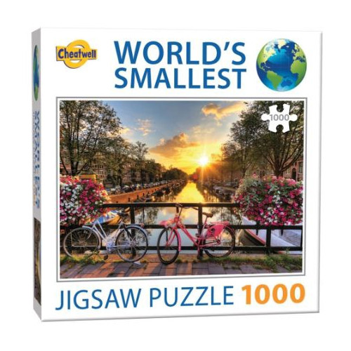 Cheatwell Games Pussel 1000 bitar - World's Smallest - Amsterdam