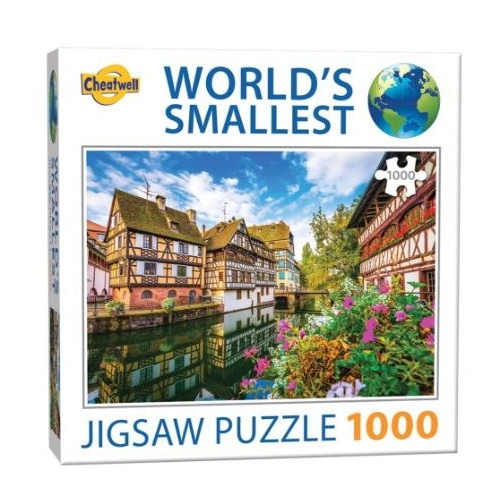 Cheatwell Games Pussel 1000 bitar - World's Smallest - Strasbourg