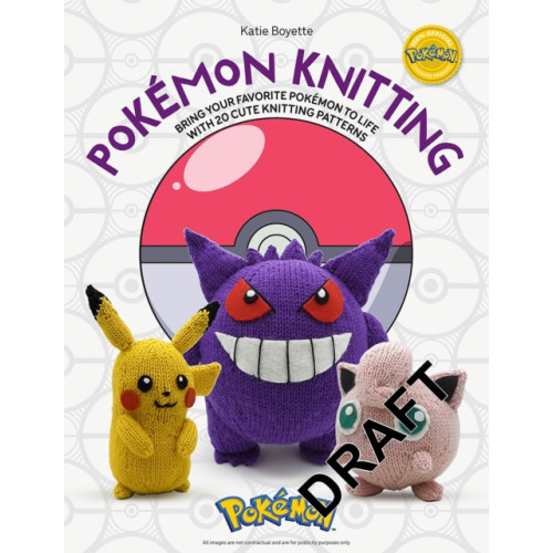 David & Charles PokeMon Knitting (häftad, eng)