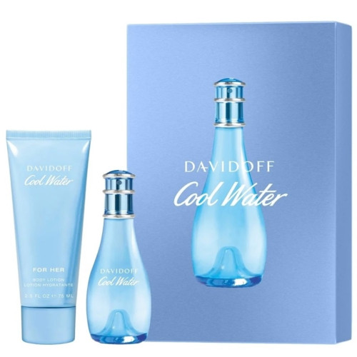 Davidoff Giftset Davidoff Cool Water Woman Edt 30ml + Body Lotion 75ml