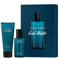 Produktbild för Giftset Davidoff Cool Water for Men Edt 40ml + Shower Gel 75ml