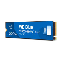 Produktbild för WD Blue SN5000 WDS500G4B0E - SSD - 500 GB - PCIe 4.0 x4 (NVMe)