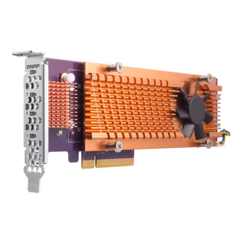 QNAP Systems, Inc QNAP QM2-4P-384 - kontrollerkort - PCIe 3.0 - PCIe 3.0 x8