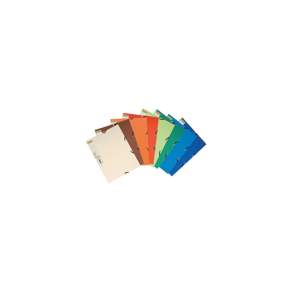 Produktbild för Gummibandsmapp FOREVER sort.f 25/fp