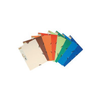 Produktbild för Gummibandsmapp FOREVER sort.f 25/fp