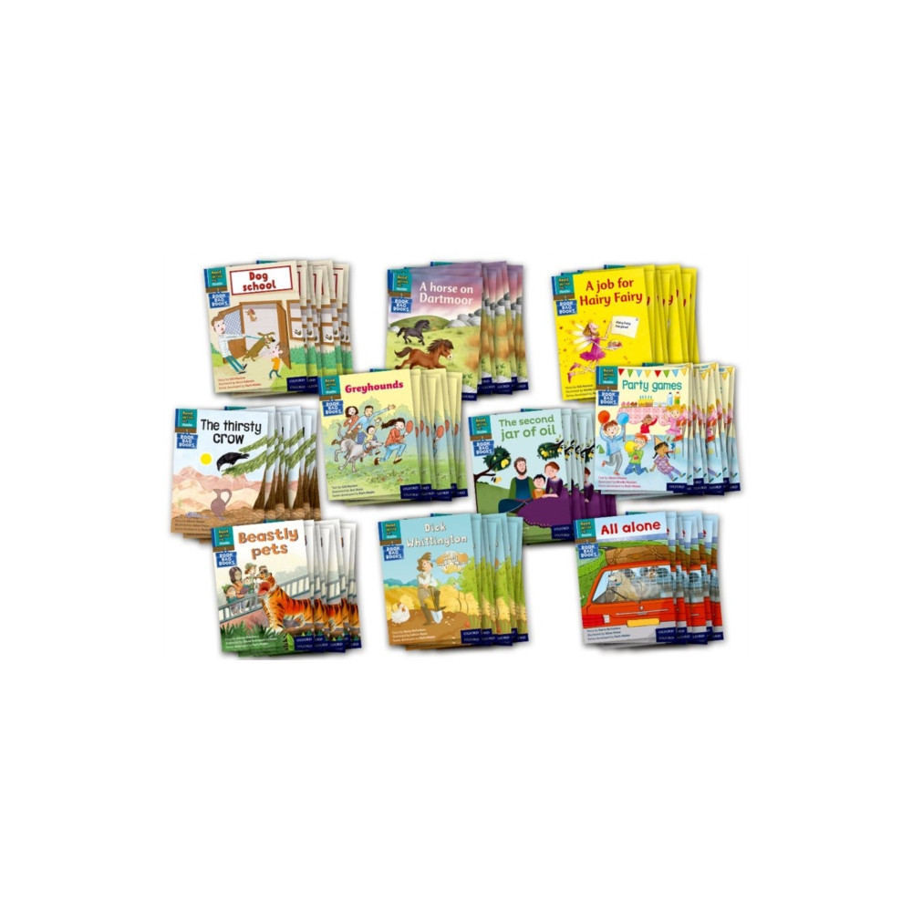 Produktbild för Read Write Inc. Phonics Book Bag Books: Blue Set 6 Book Bag Books (Pack of 100) (häftad, eng)