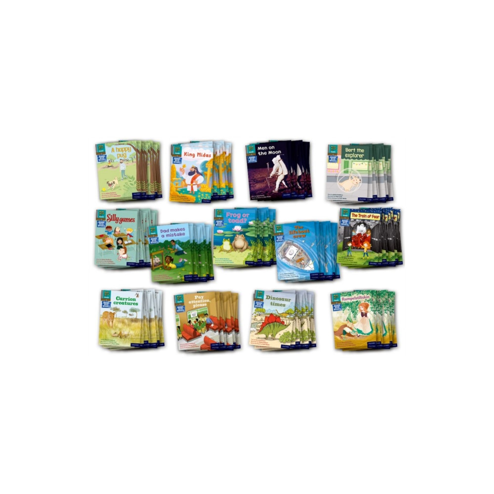 Produktbild för Read Write Inc. Phonics Book Bag Books: Grey Set 7 Book Bag Books (Pack of 130) (häftad, eng)