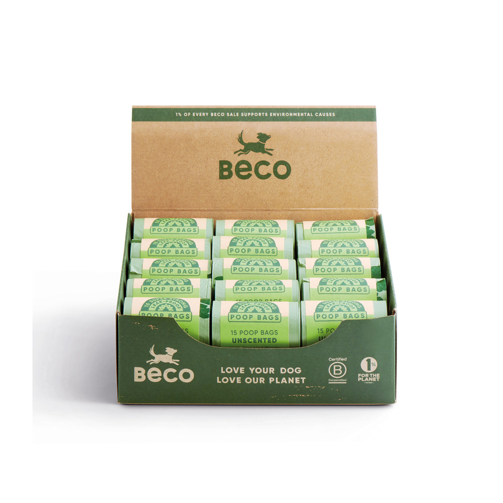 Produktbild för Bajspåse 30-pack Display Beco