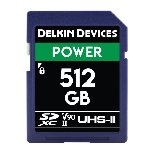 DELKIN Delkin SDXC Power 2000X UHS-II U3 R300/W250 (V90) 512GB