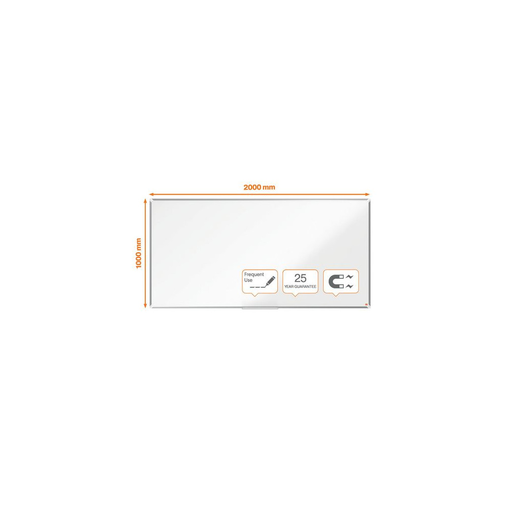 Produktbild för Whiteboard NOBO premium emalj 200x100cm