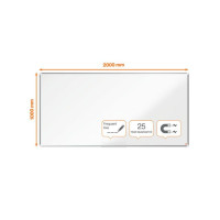 Produktbild för Whiteboard NOBO premium emalj 200x100cm
