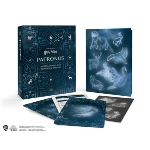 Running Press,U.S. Harry Potter Patronus Guided Journal and Inspiration Card Set (inbunden, eng)