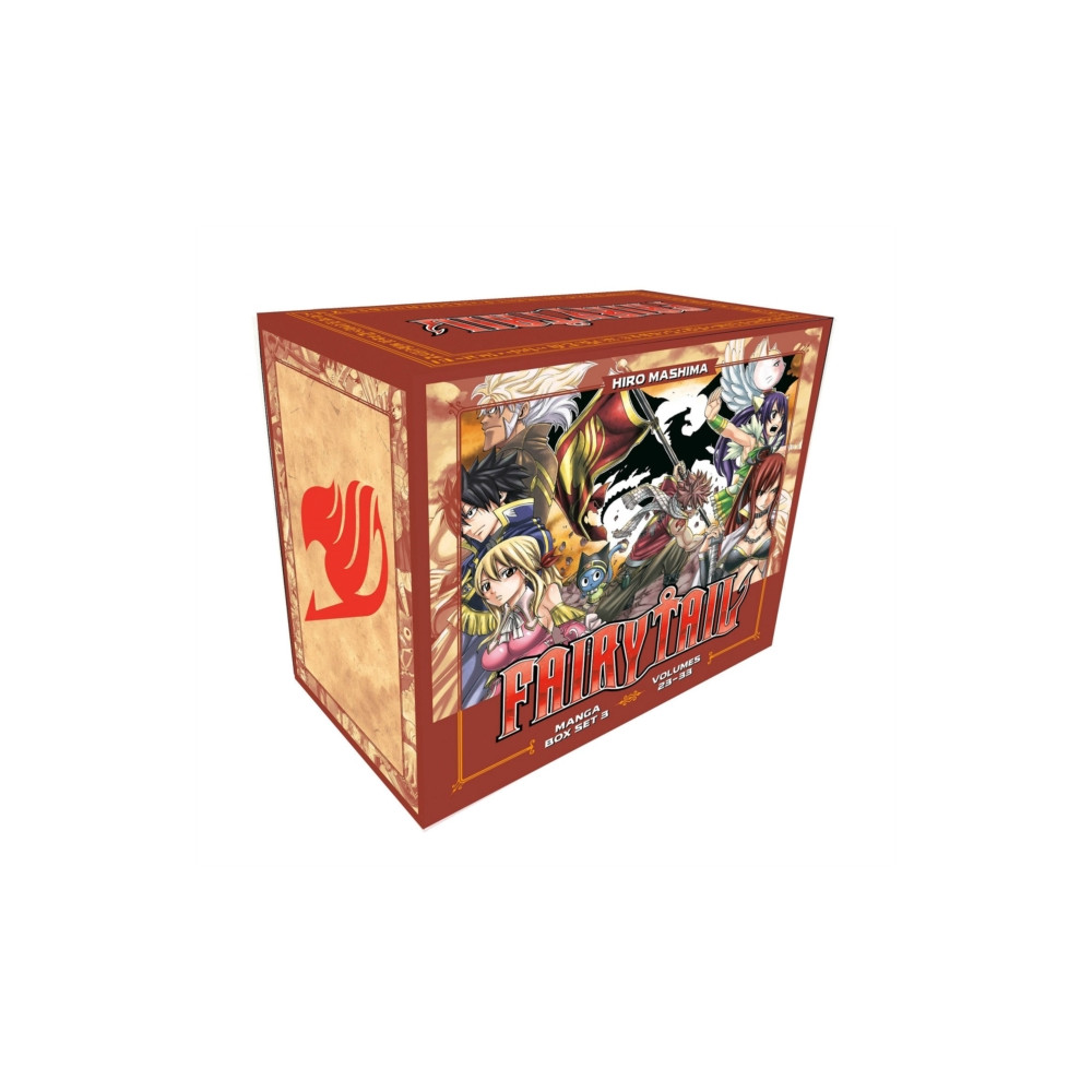 Produktbild för Fairy Tail Manga Box Set 3 (häftad, eng)