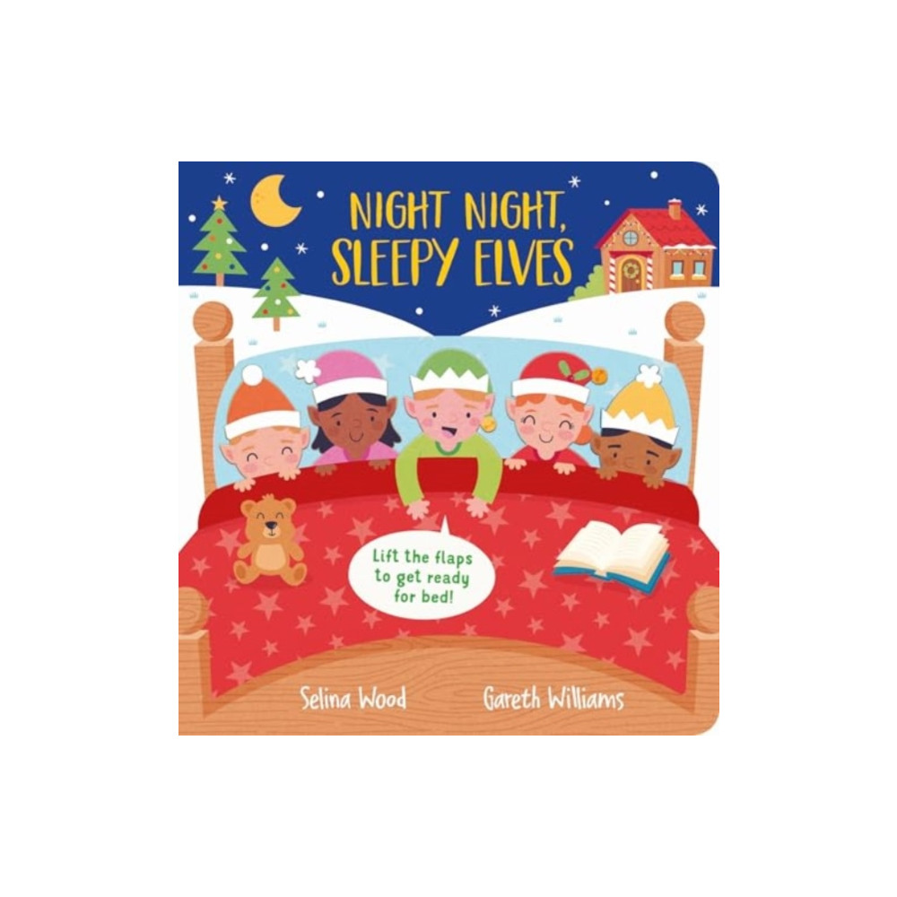 Produktbild för Night Night, Sleepy Elves (bok, board book, eng)