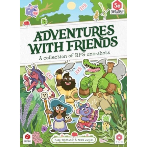 Andrews McMeel Publishing Adventures with Friends (inbunden, eng)