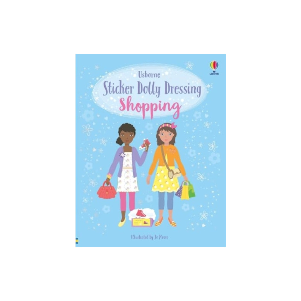 Produktbild för Sticker Dolly Dressing Shopping (häftad, eng)