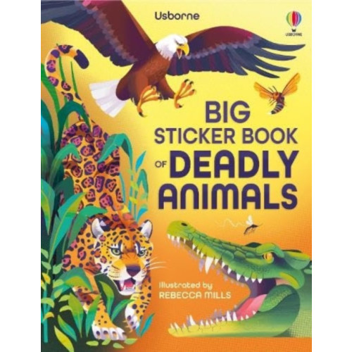 Usborne Publishing Ltd Big Sticker Book Deadly Animals (häftad, eng)