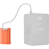 Produktbild för SmallRig 4968 LP-E6NH USB-C Rechargeable Camera Battery Orange