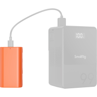 Produktbild för SmallRig 4971 NP-F550 USB-C Rechargeable Camera Battery Orange